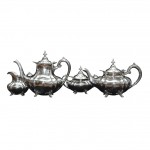 Sterling Silver Tea & Coffee Set “Hampton Court”