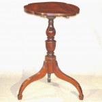 Federal Period Mahogany Candle Stand Ca. 1825