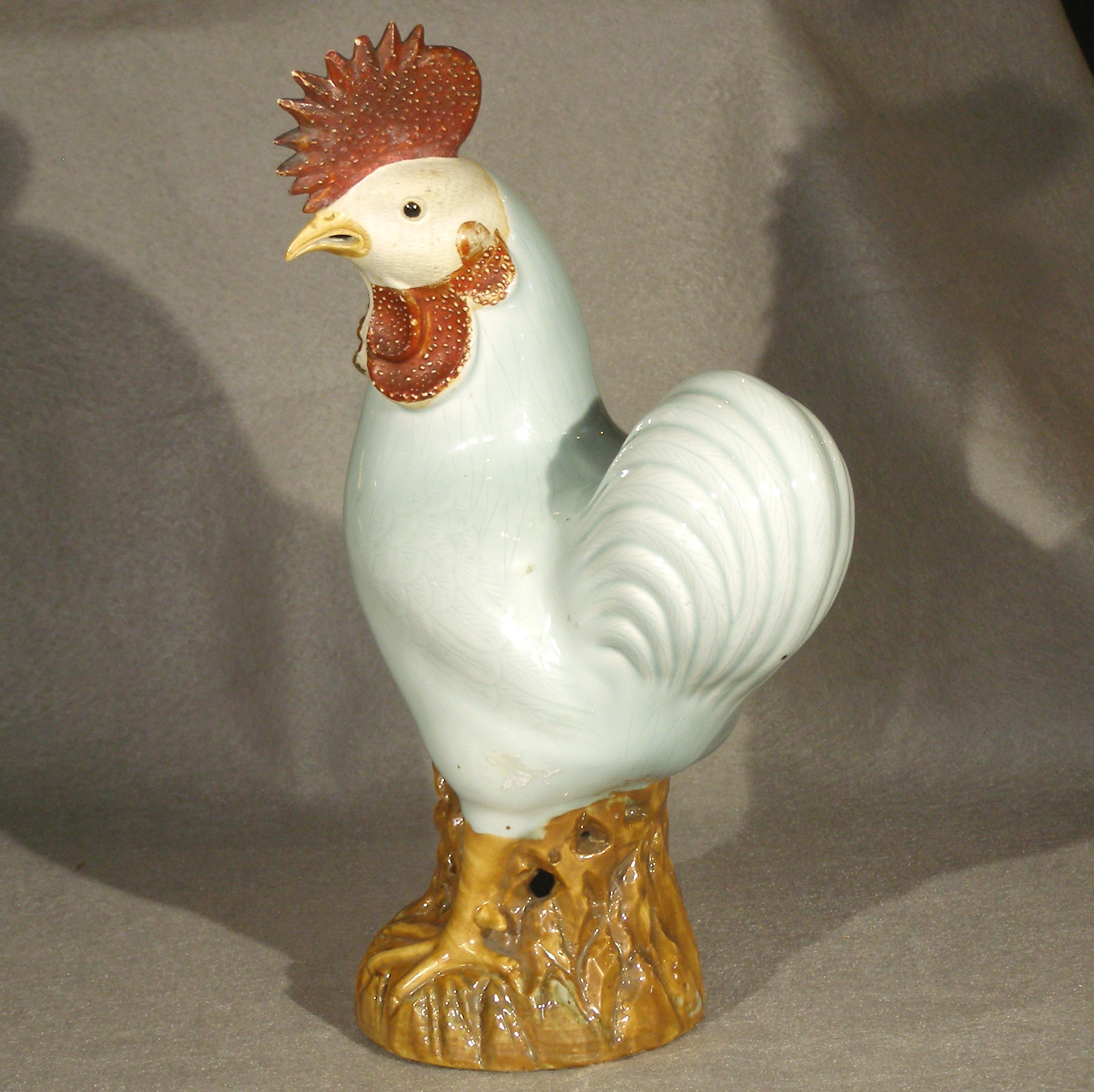 Large 18th Century Chinese Porcelain Rooster - Paul Kleinwald Art ...