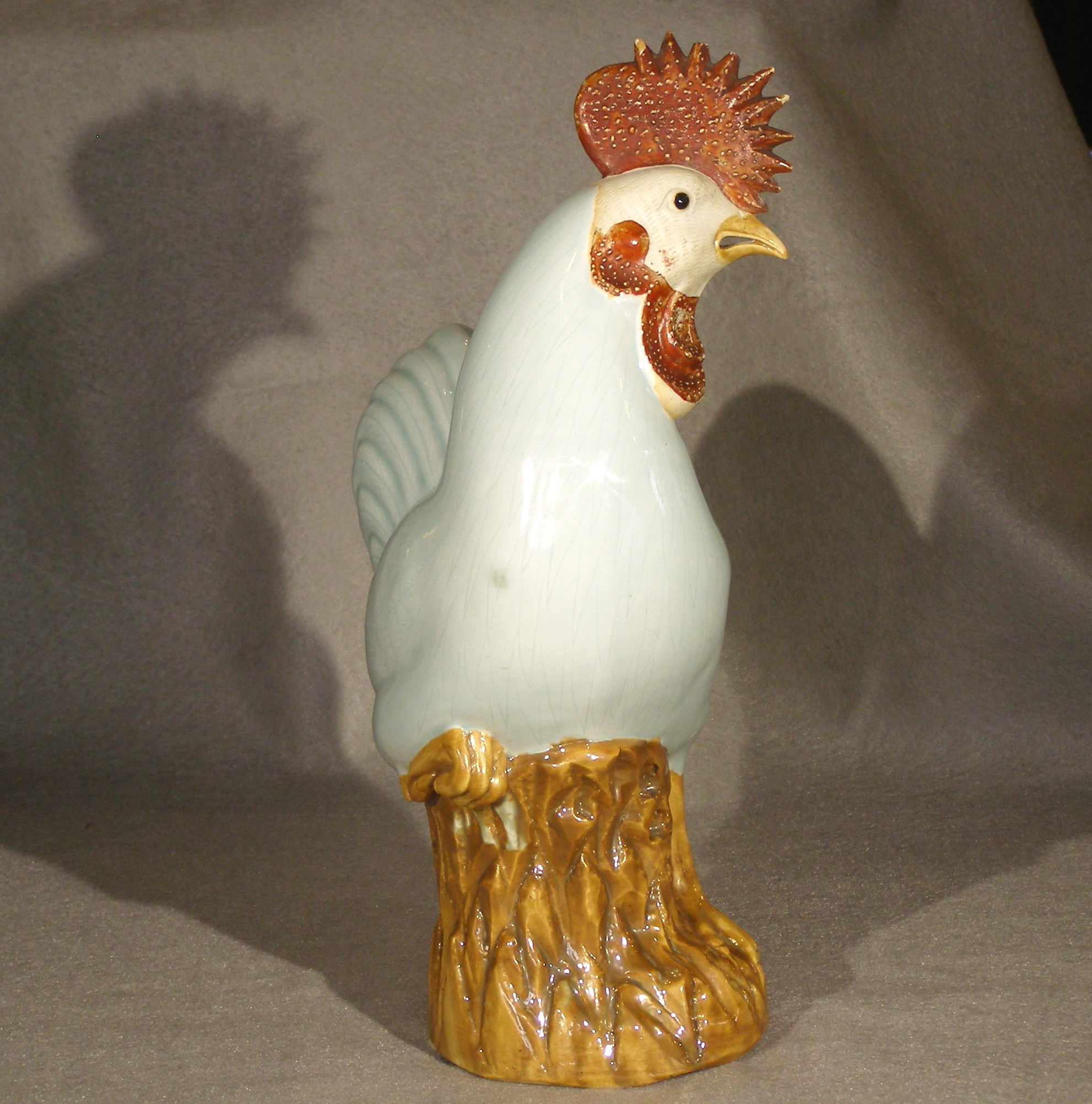 Large 18th Century Chinese Porcelain Rooster - Paul Kleinwald Art ...