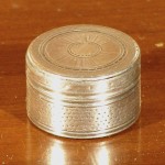 Georgian Sterling Silver Patch or Pill Box
