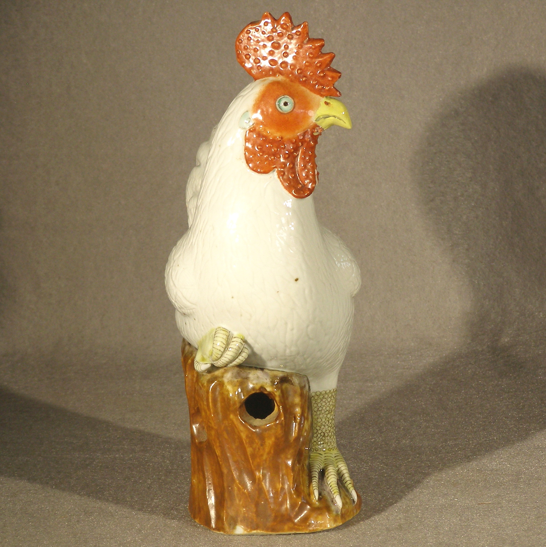 Antique Pair of Chinese Porcelain Roosters, Ca. 1780 - Paul Kleinwald ...