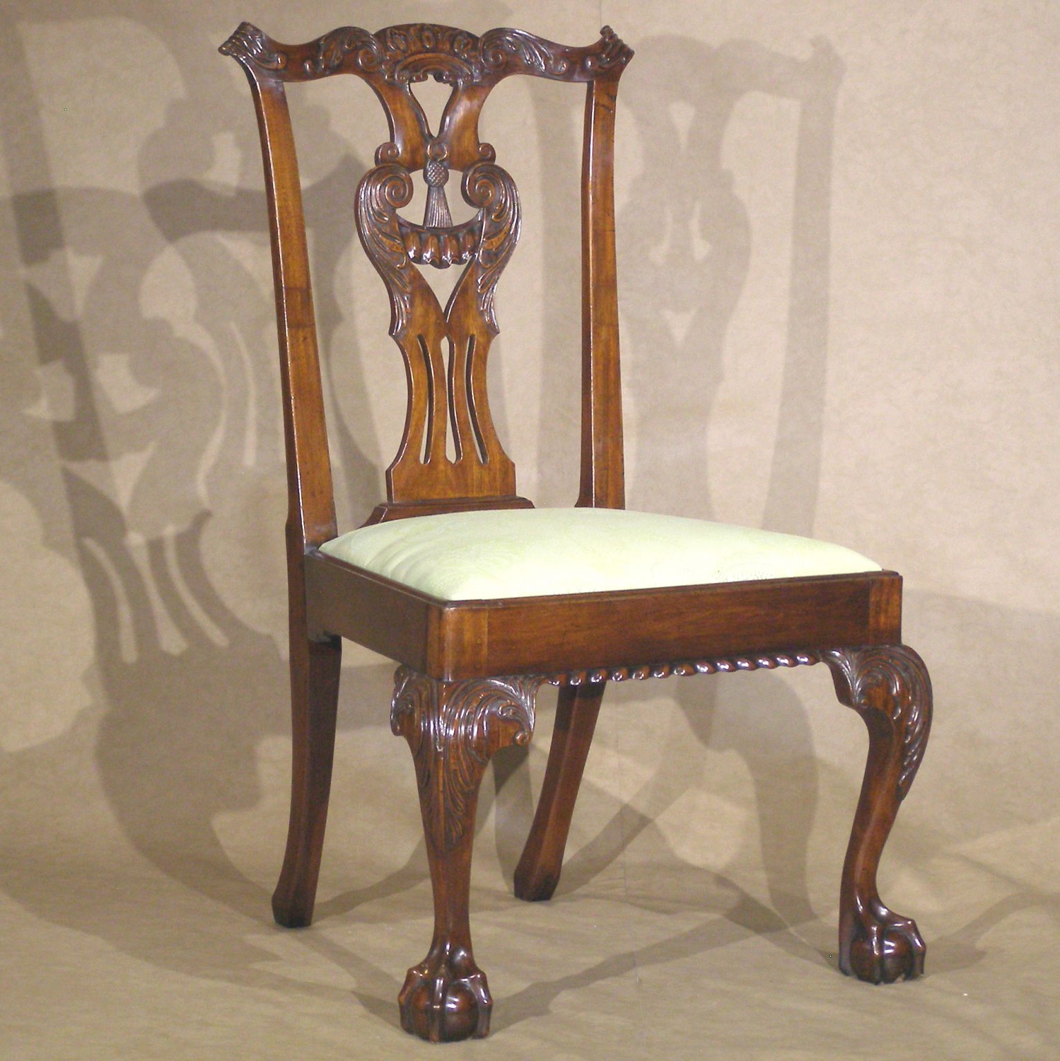 Rare New York Chippendale Side Chair, Ca. 1760 Paul Kleinwald Art