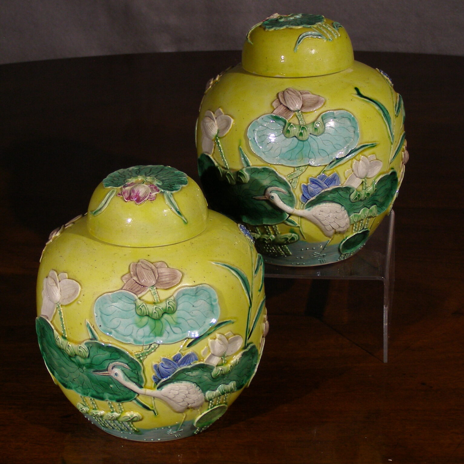 Chinese Porcelain Ginger Jars, 19th Century Paul Kleinwald Art & Antiques