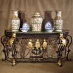 Console Table, Wrought Iron